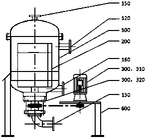 Rotary filtration method for sewage and filter used for sewage treatment