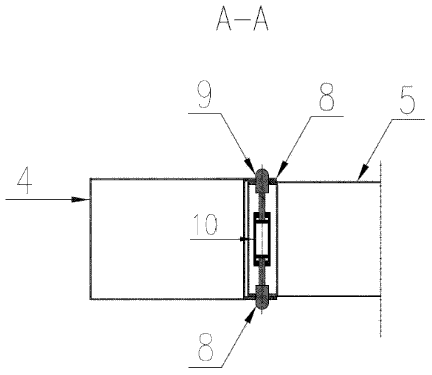 Integral mounting assisting device and mounting method for tension leg type offshore floating wind turbine