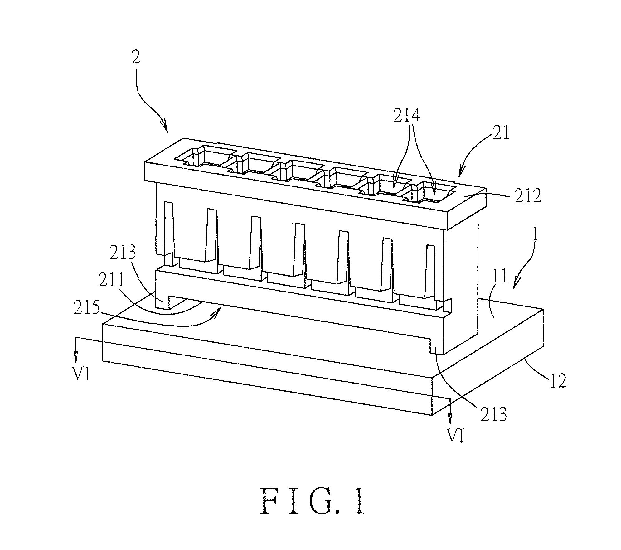 Electrical connector and assembly of the electrical connector and a circuit board