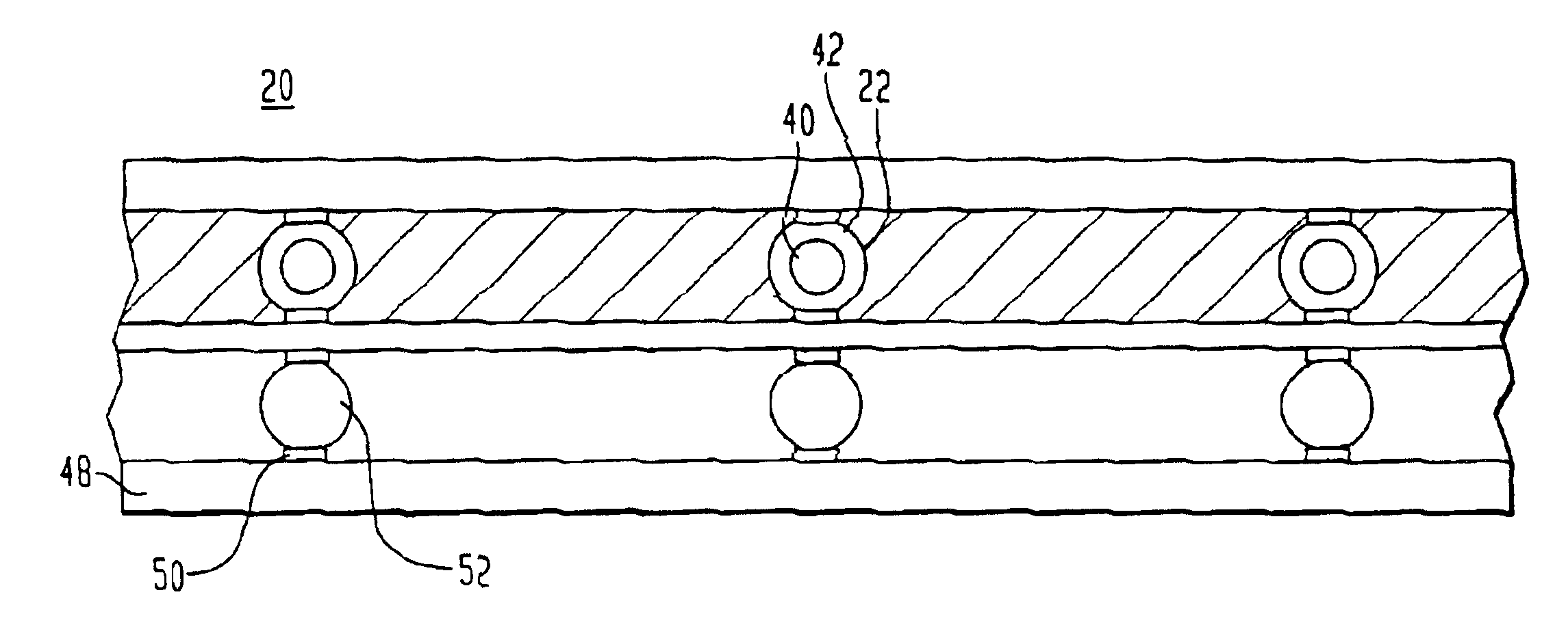 Microelectronic assemblies with composite conductive elements