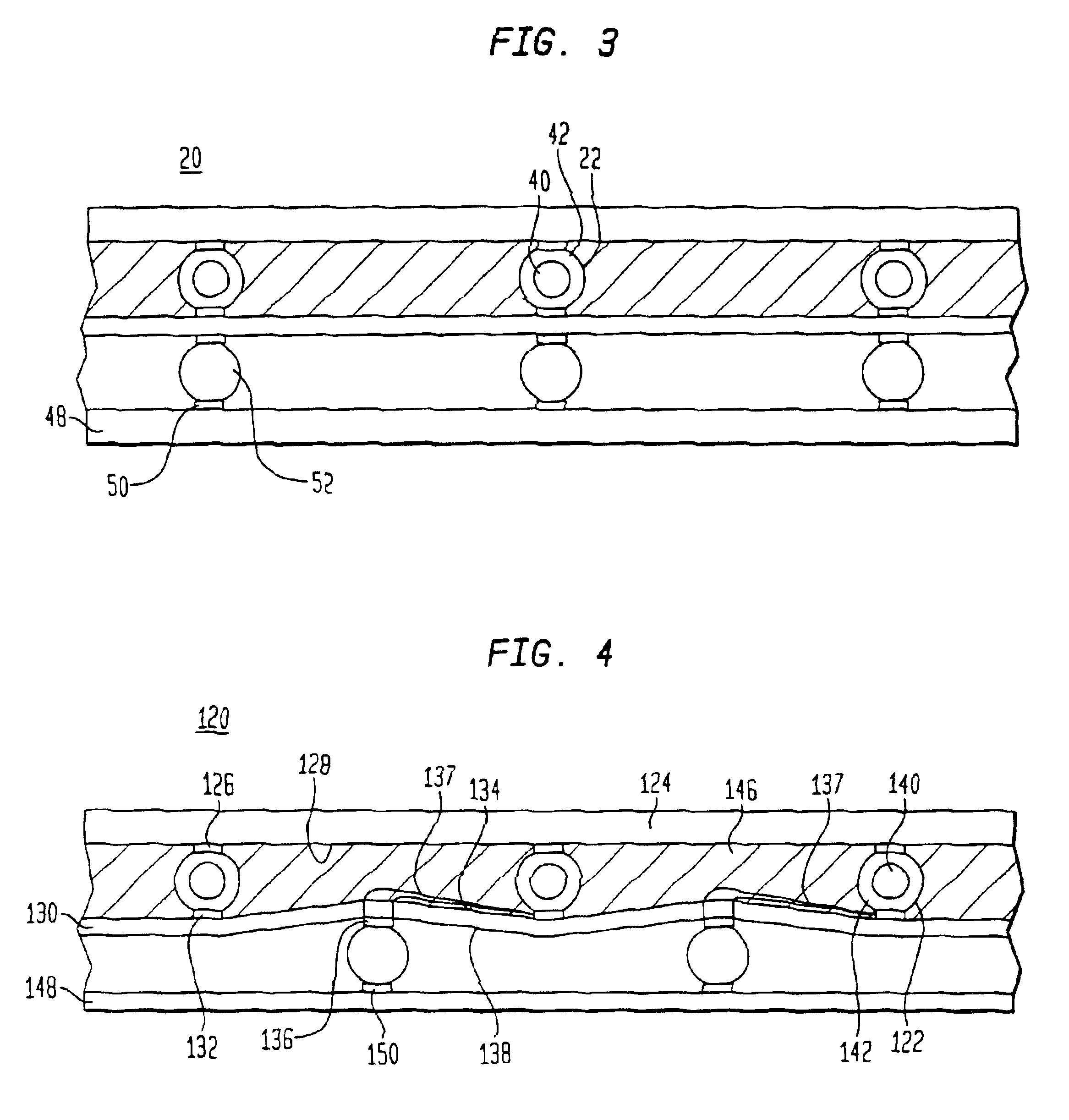 Microelectronic assemblies with composite conductive elements
