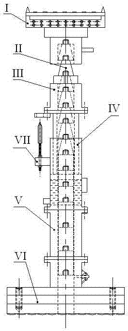 Early warning hydraulic prop device