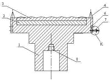 Early warning hydraulic prop device