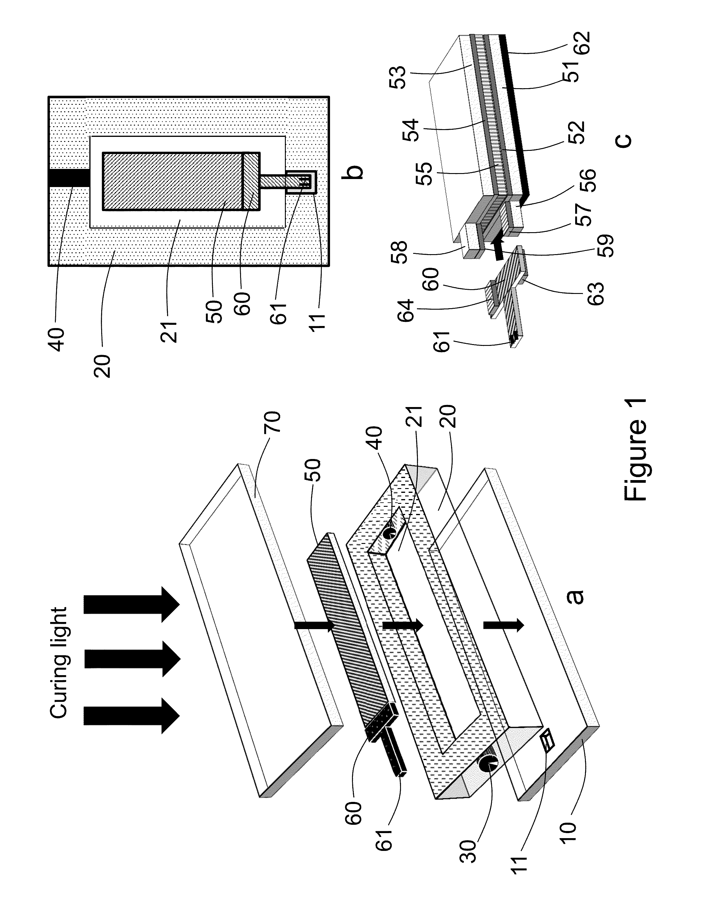 Embedded electrooptical display