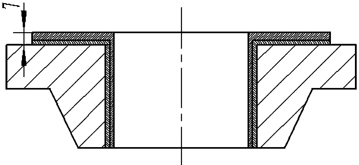 A method for surfacing welding of flanges of gasifier equipment