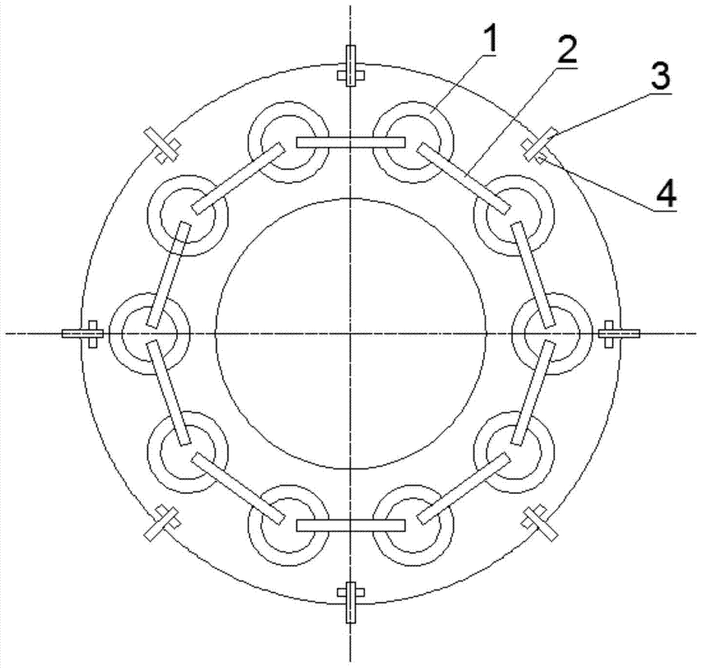 An assembly welding process method of elastic oil tank with connecting pipe structure