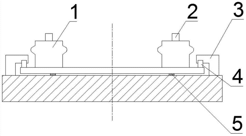 An assembly welding process method of elastic oil tank with connecting pipe structure