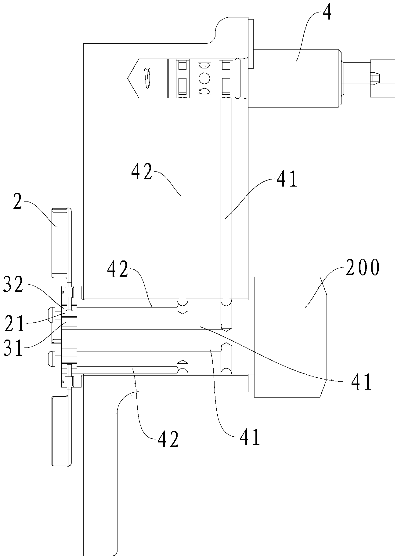 Water pump and vehicle provided with same