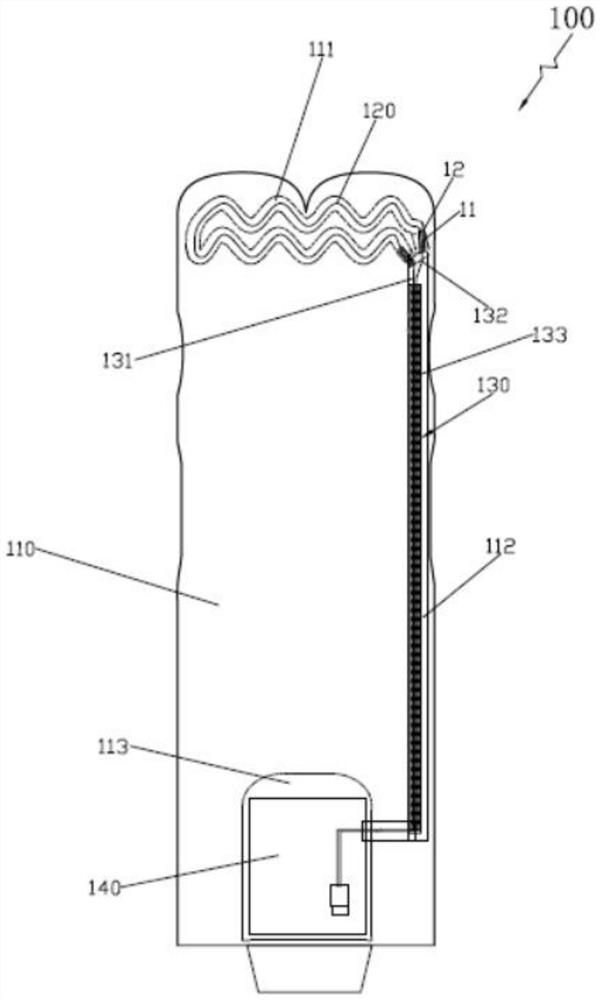 Manufacturing process of electric heating knitted fabric