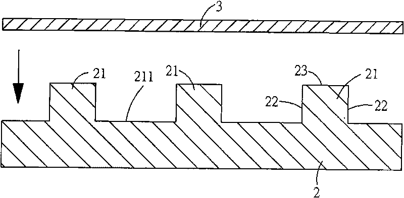 Method for shaping reflection wall of light-emitting diode module