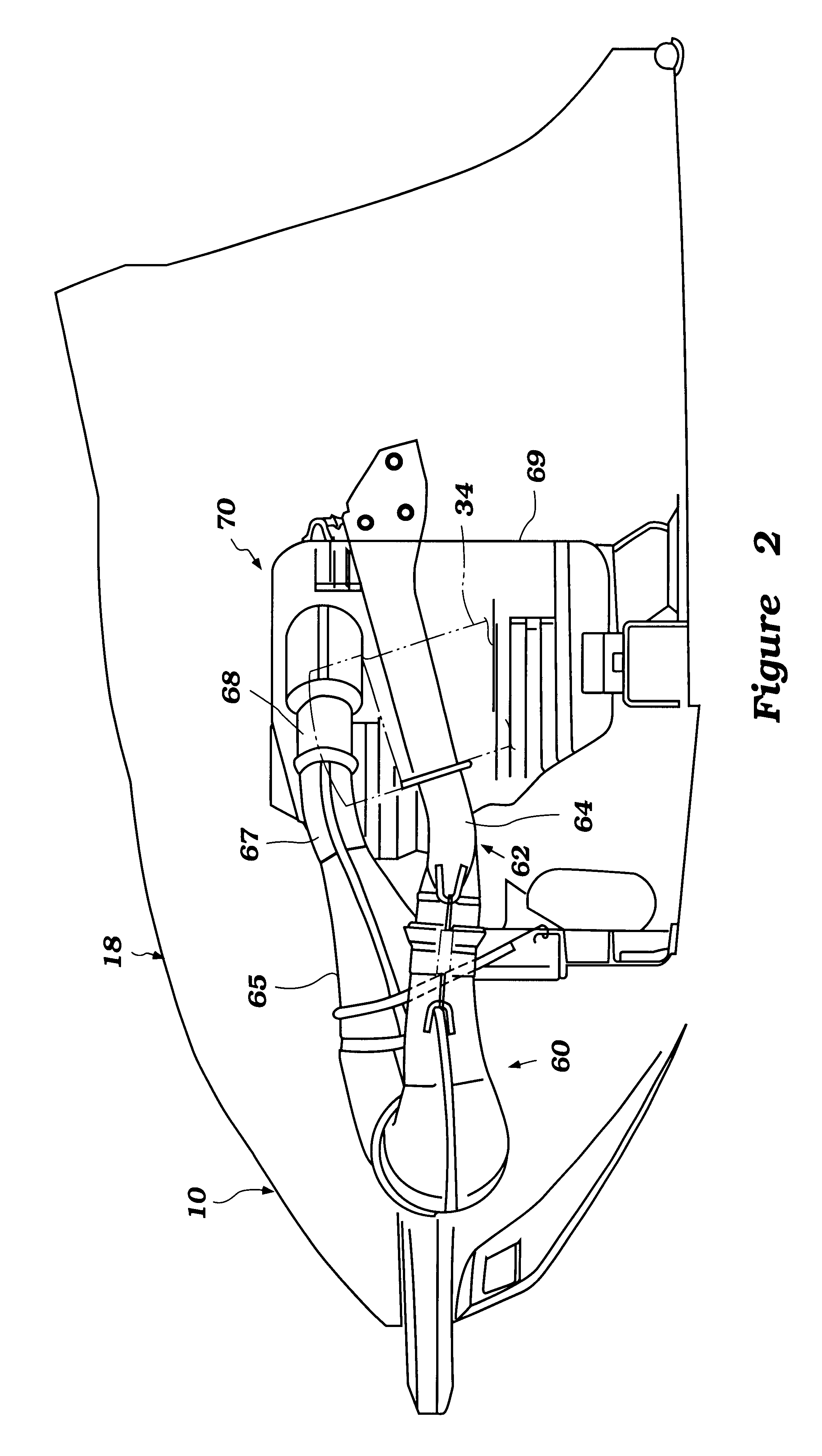 Two stroke, multiple cylinder engine for small vehicle