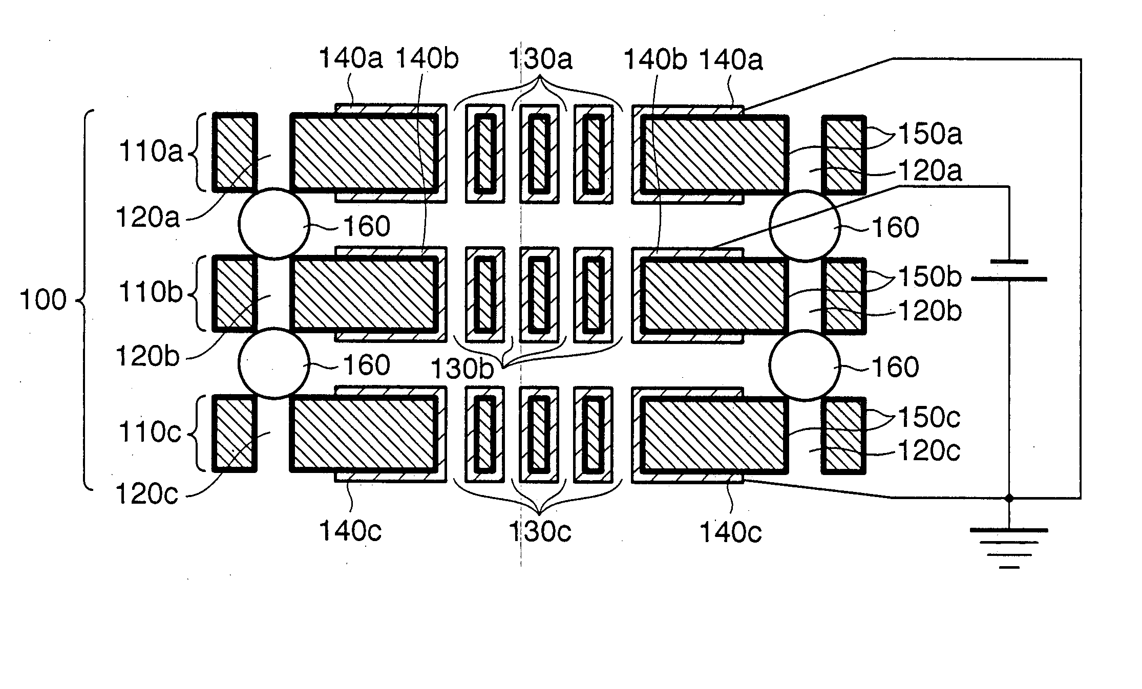 Multi-charged beam lens and charged beam exposure apparatus using the same
