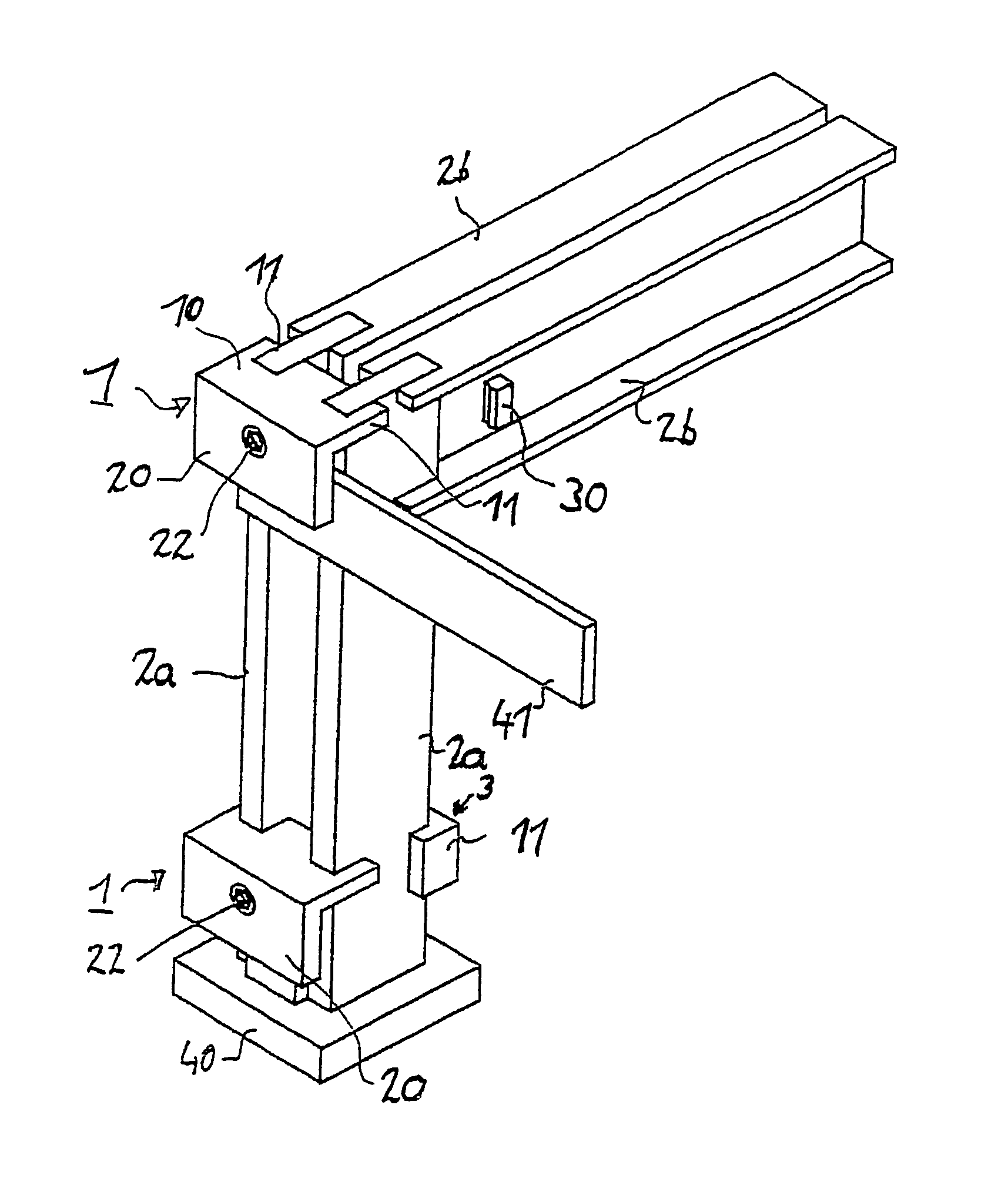 System, clamping element and counter-element for the connector of profiled elements