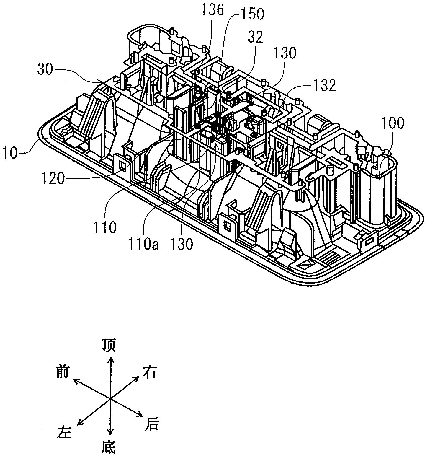 Electric wire holding structure