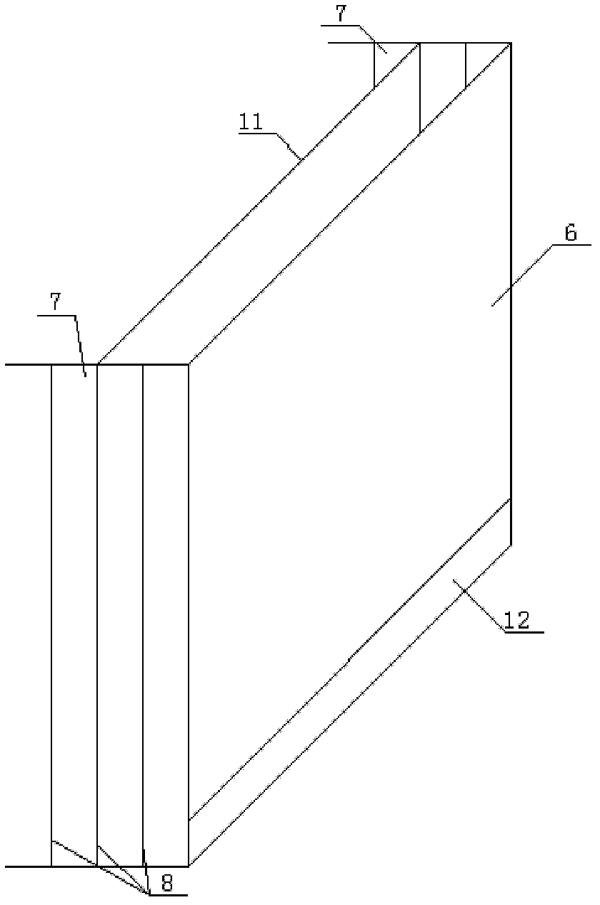 Wall-roof type solar chimney experimental device