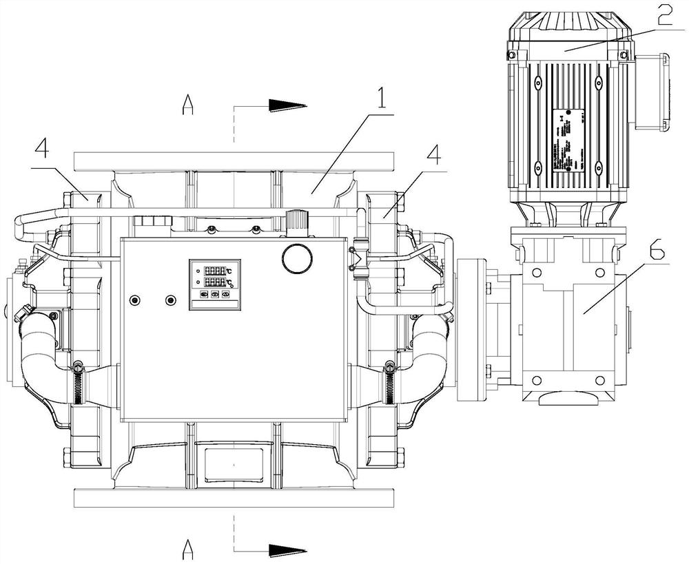 Air balance high-pressure rotary valve