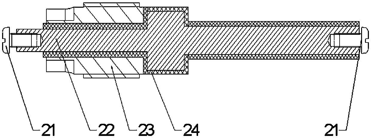 Thin-walled rubber tubular fracturing device