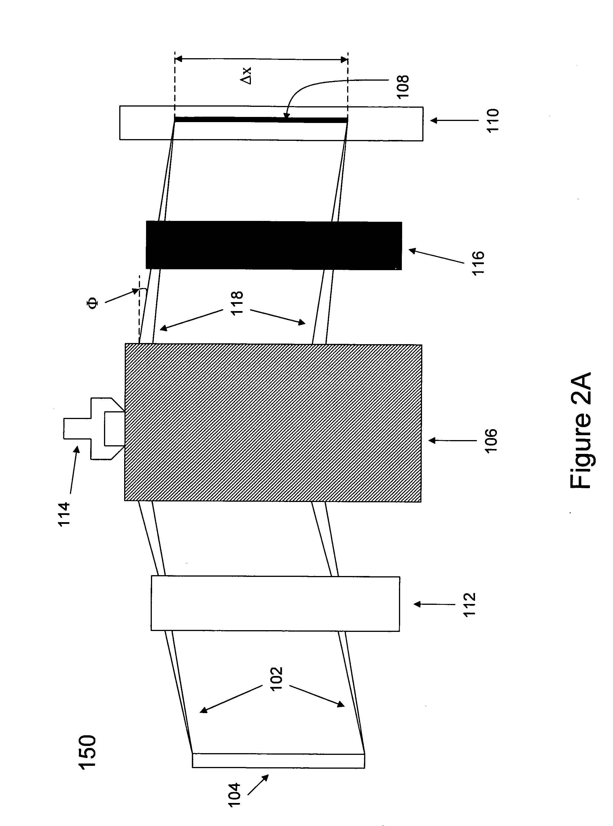 System and method for using diffractive elements for changing the optical pathway