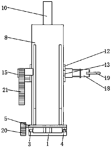 Low-cost and high-precision miniature scanning frame and control method thereof