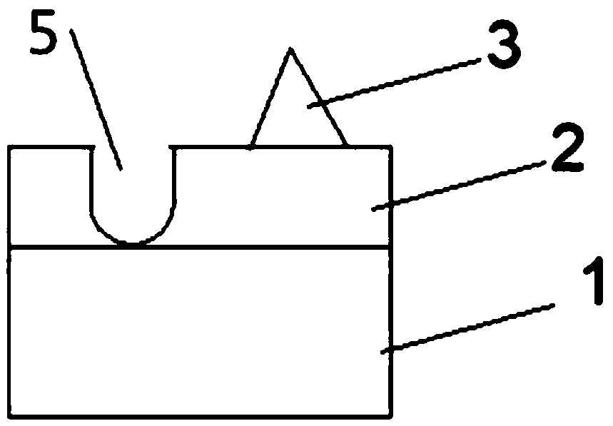 Curvilinear and straight chip removal combined grinding wheel