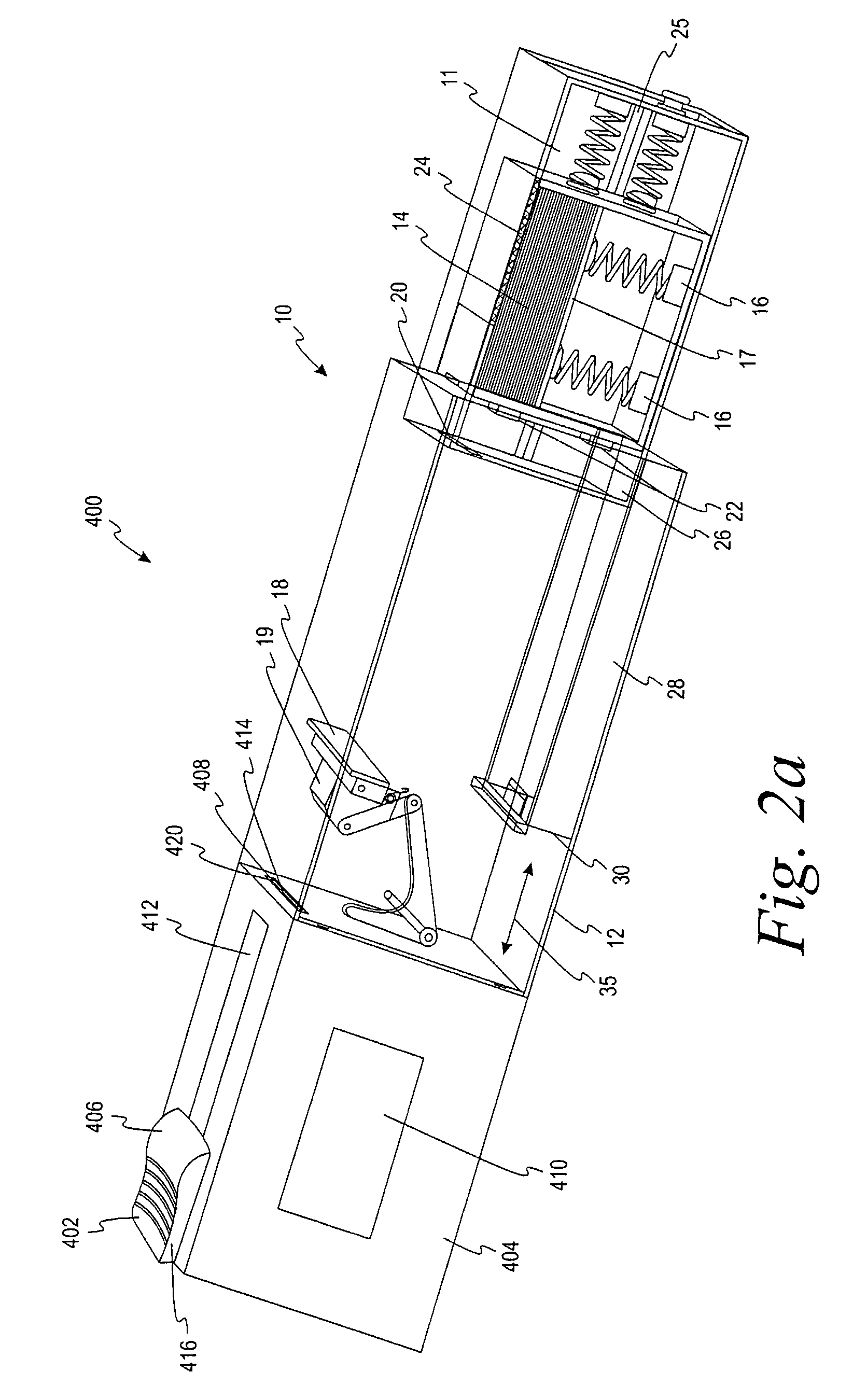 Sensor-dispensing device and mechanism for extracting sensor