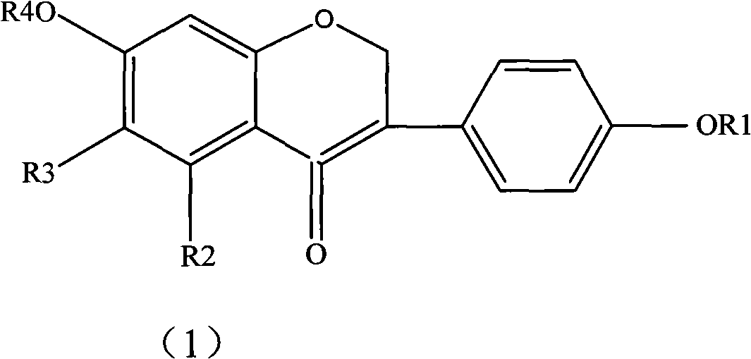 Drug combination containing prunetin and application thereof in drugs