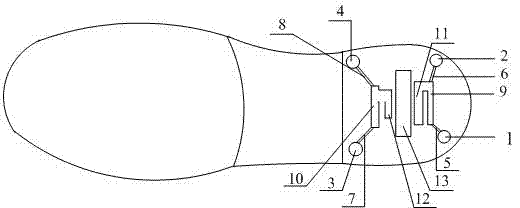 Detection therapeutic device and remote monitoring shoe