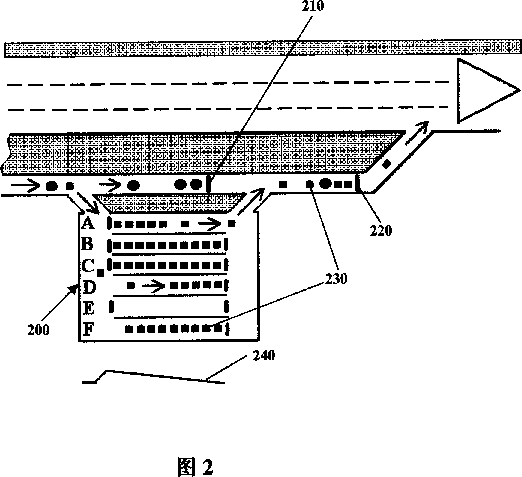 Plan and installation for improving highway traffic