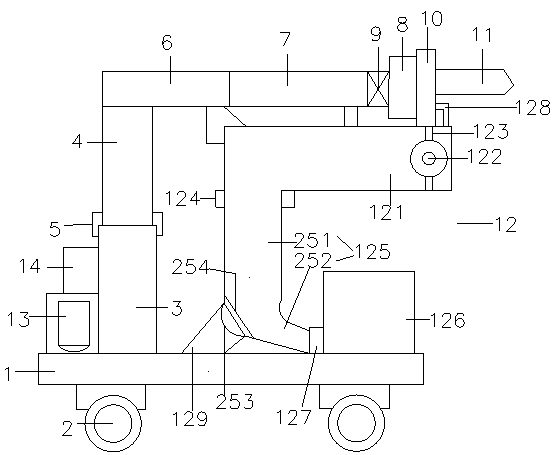 Decoration special drilling device and using method thereof