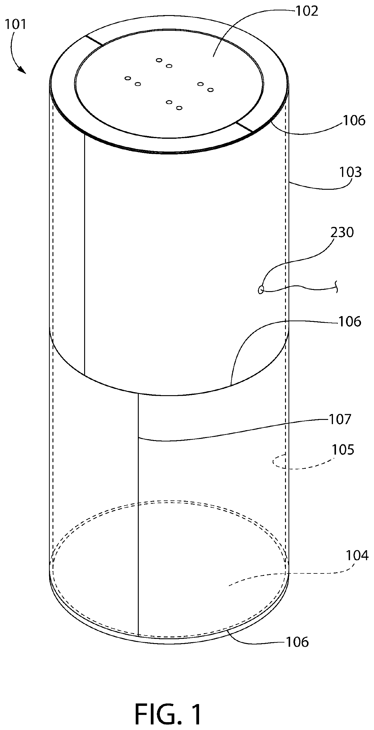 Cask with ventilation control for spent nuclear fuel storage