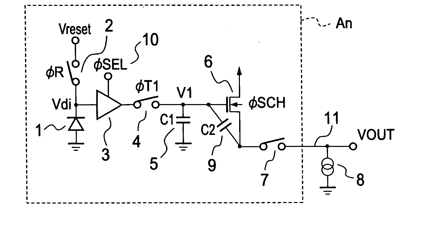 Photoelectric converter and a method of driving the same