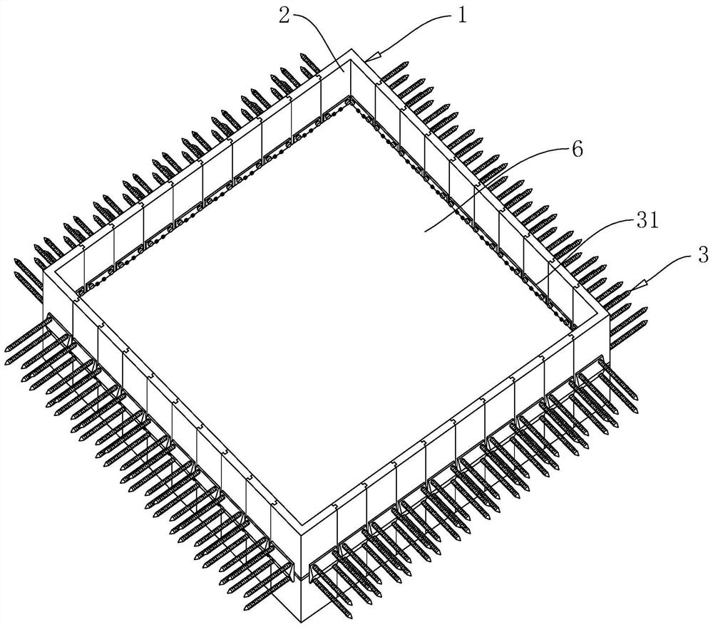 Connection structure of prefabricated sheet piles and construction method thereof