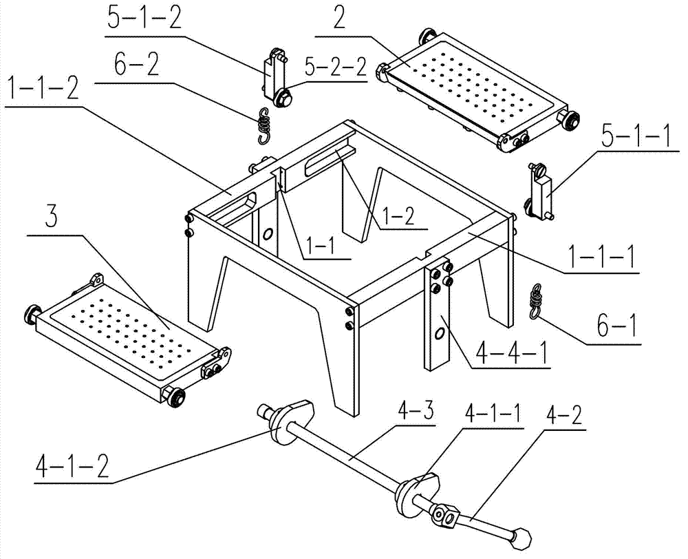 Manual splitting device of solar battery sheet