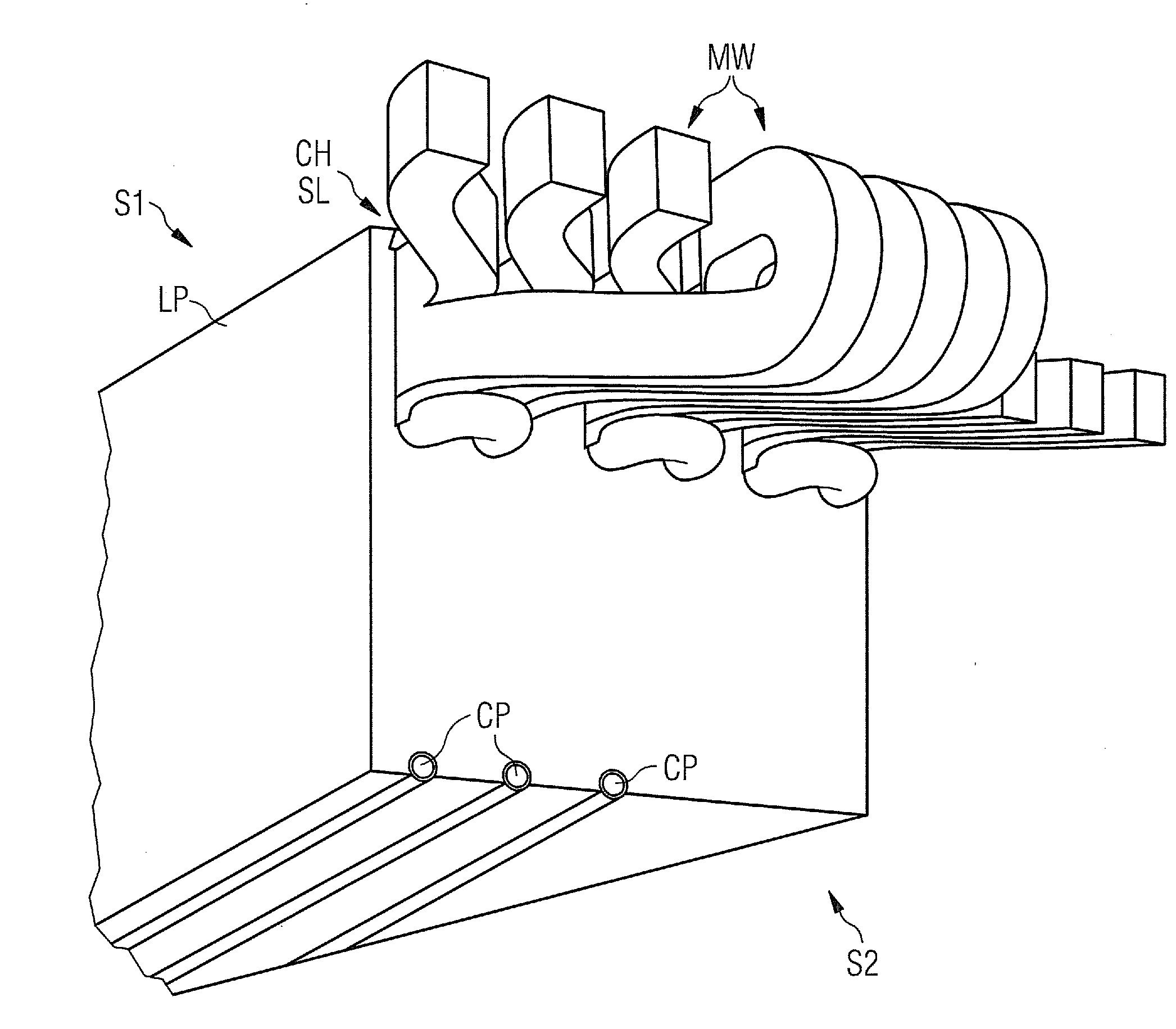 Arrangement for cooling of an electrical generator