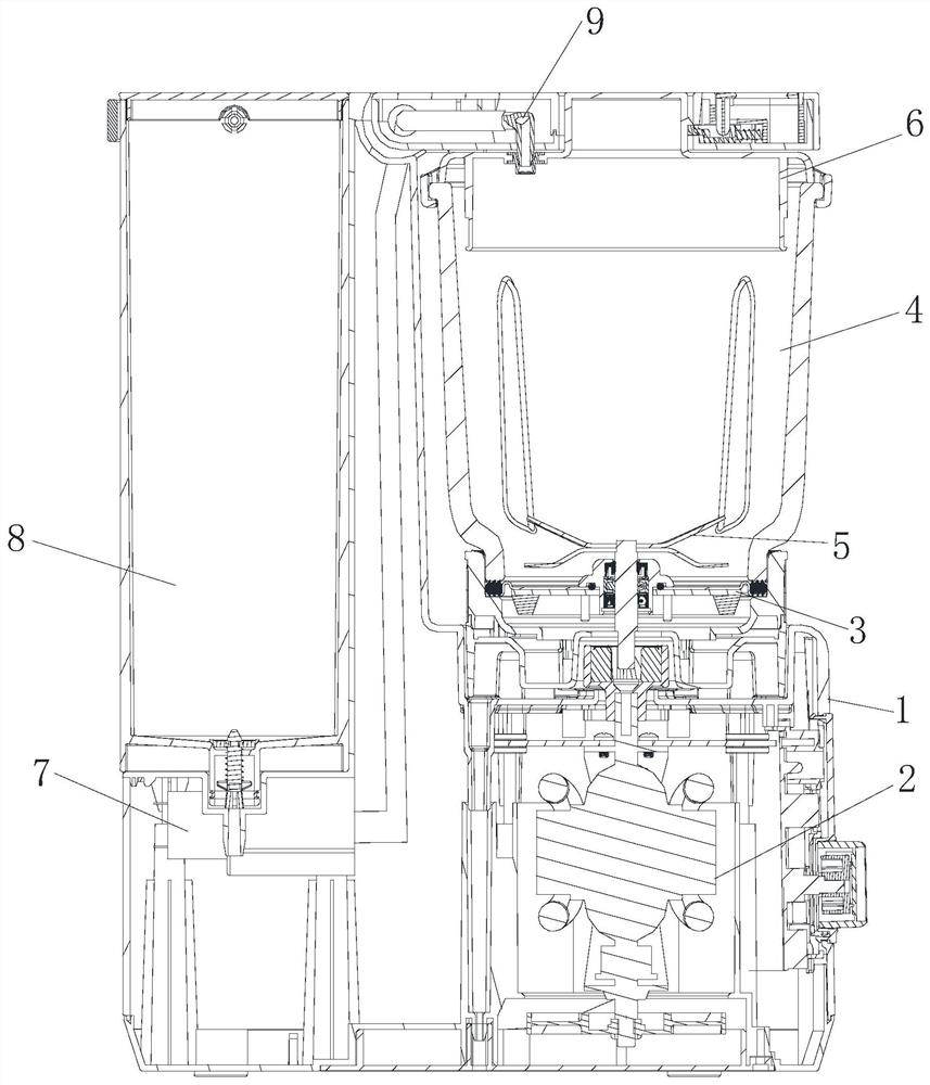 Soybean milk machine and soybean milk making method thereof