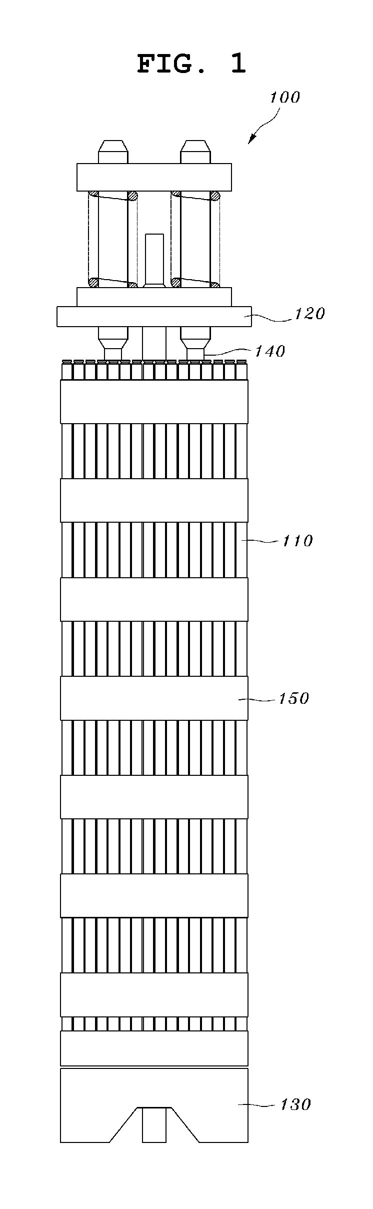 Spacer grid for dual-cooling nuclear fuel rods using intersectional support structures