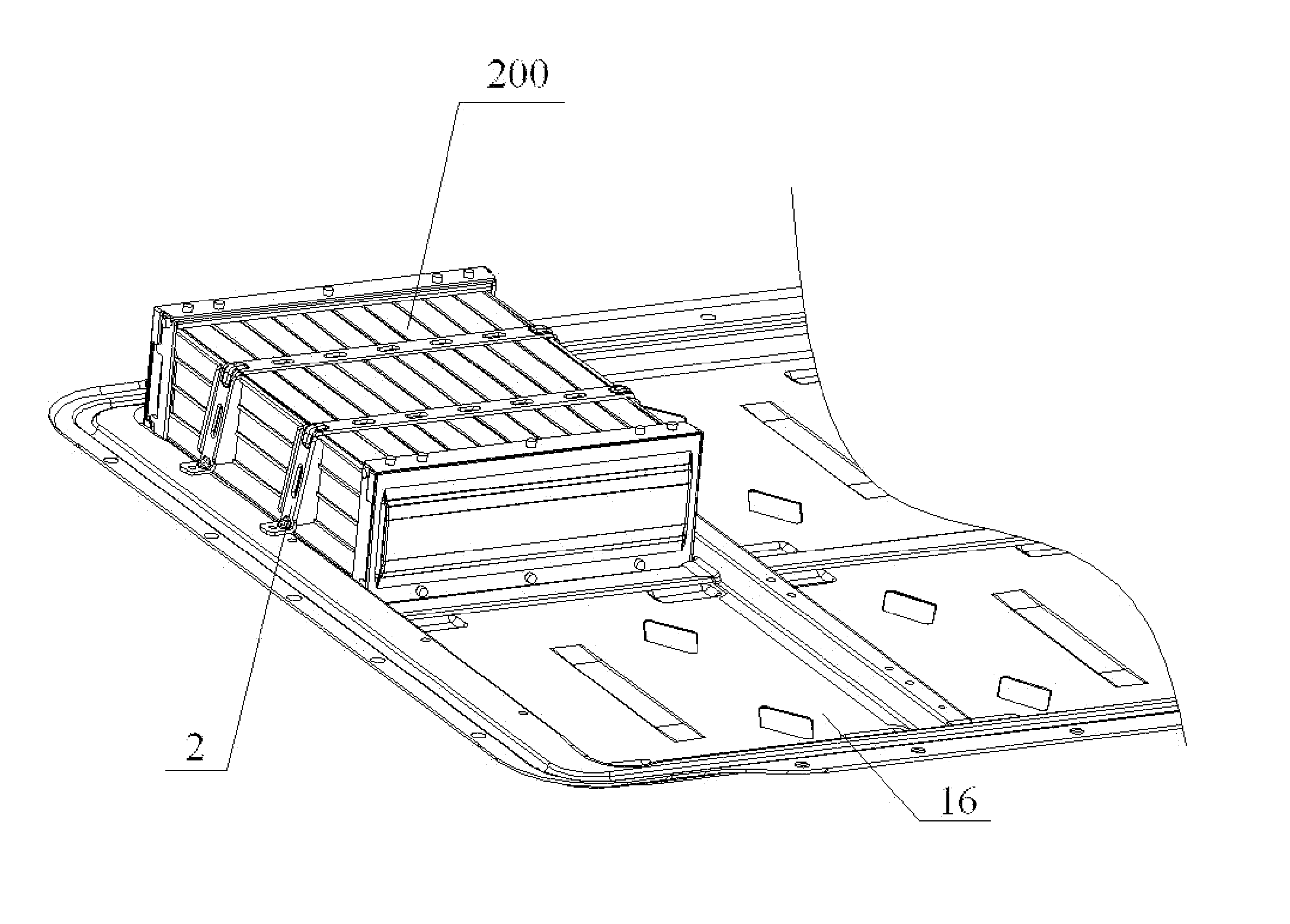 Power supply unit for electric vehicle