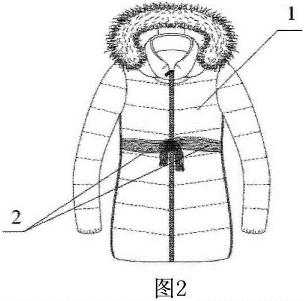 Multi-purpose down jacket