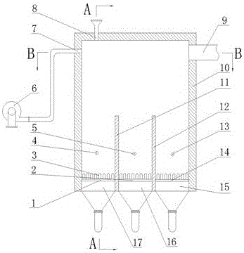 Method for fluidized roasting of stone coal in one step