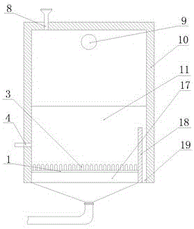 Method for fluidized roasting of stone coal in one step