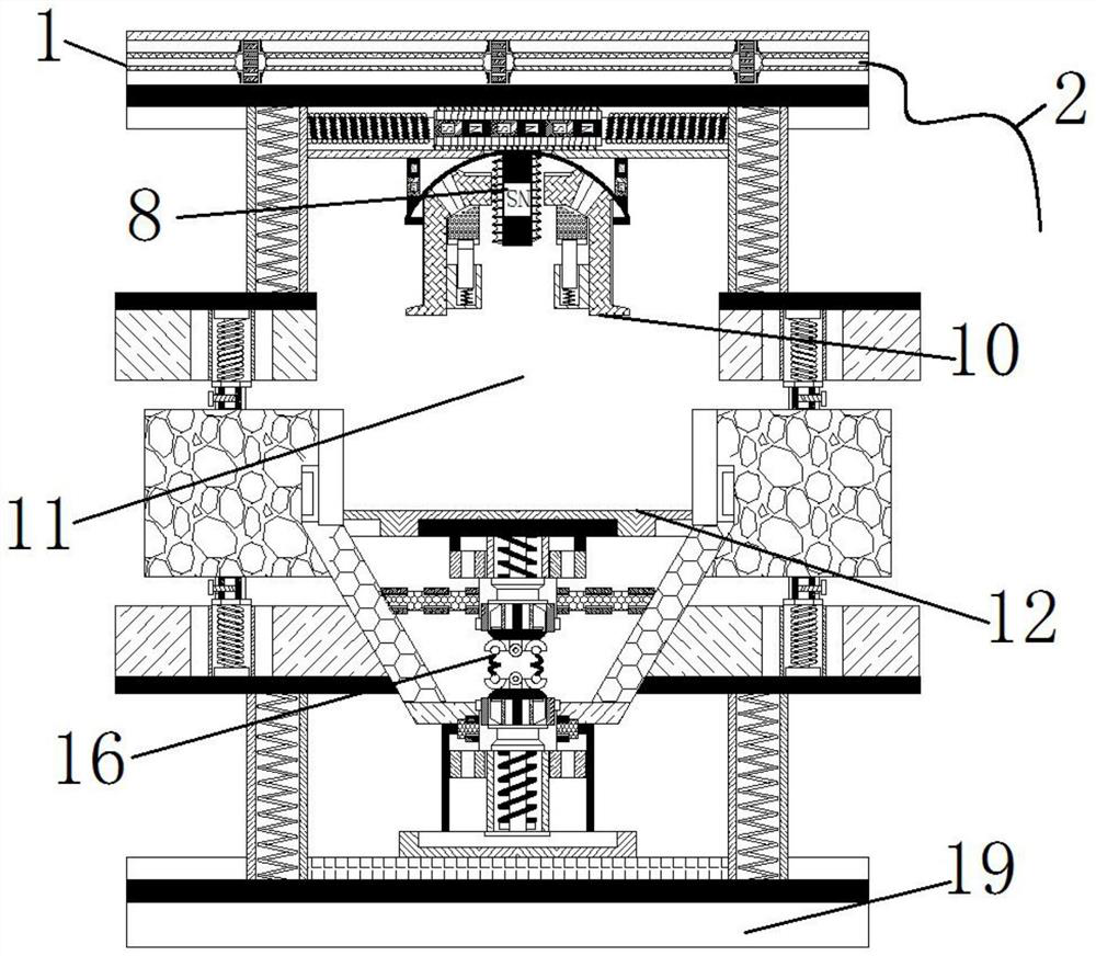 Alternating-current double-power switching device capable of automatically locking in case of hardware fault