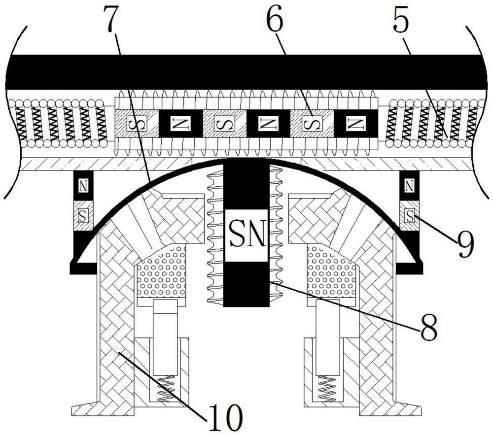 Alternating-current double-power switching device capable of automatically locking in case of hardware fault