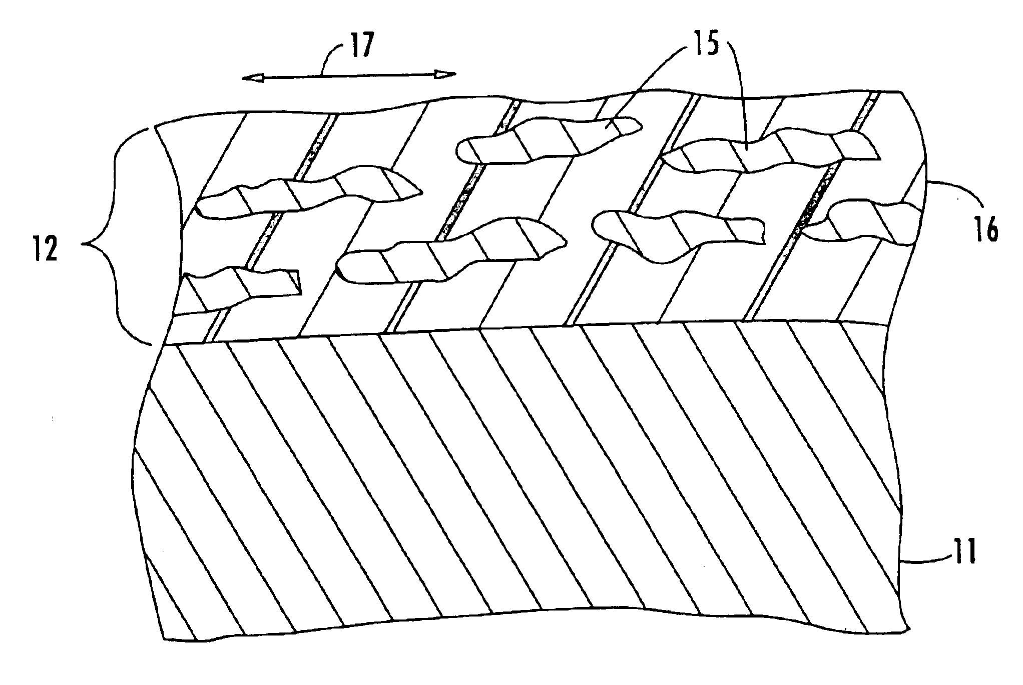 Method for making radiation absorbing material (RAM) and devices including same