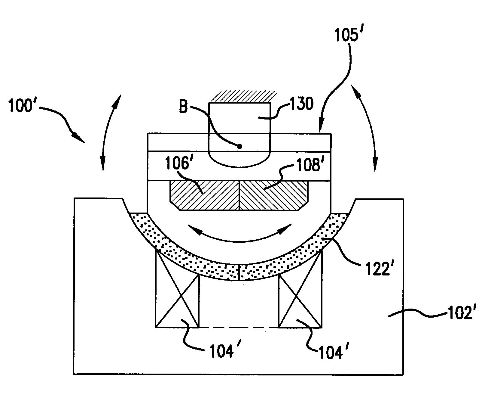 Moving magnet actuator for providing haptic feedback