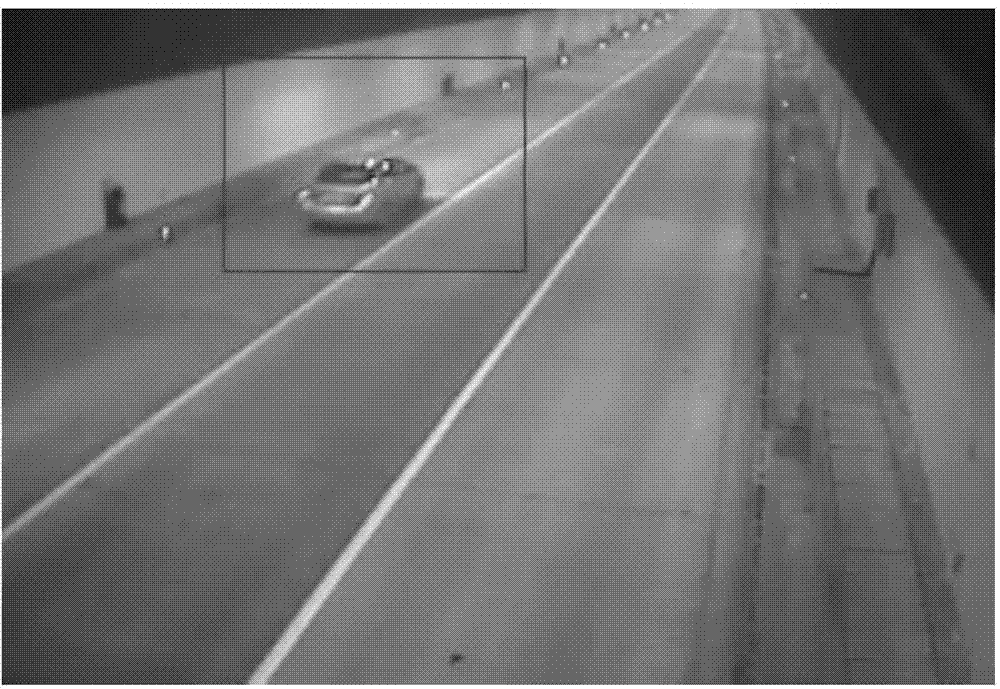 Method and system for recognizing video images of motion states of vehicles in expressway tunnel