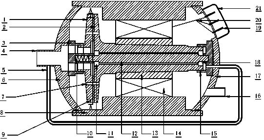 Seal decreasing centrifugal compressor