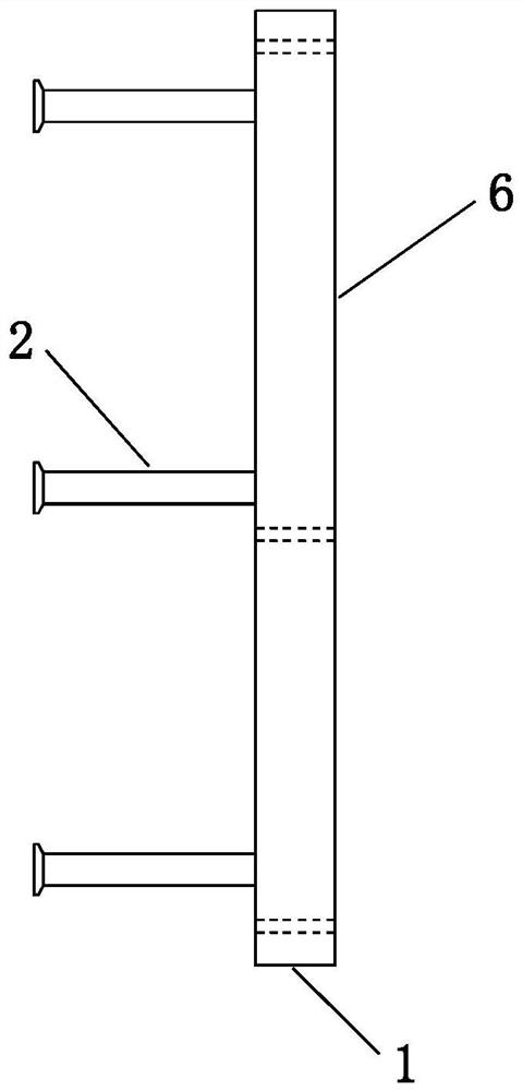 Device for accurately installing Halfen groove and construction method