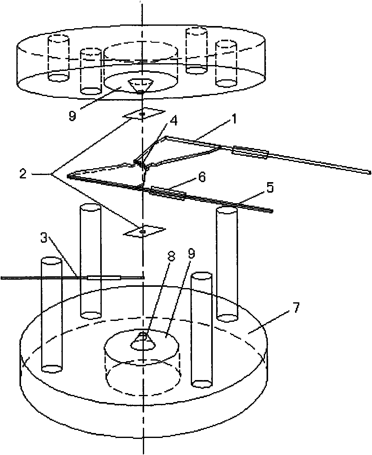 High temperature and high voltage experimental device for heating gasket