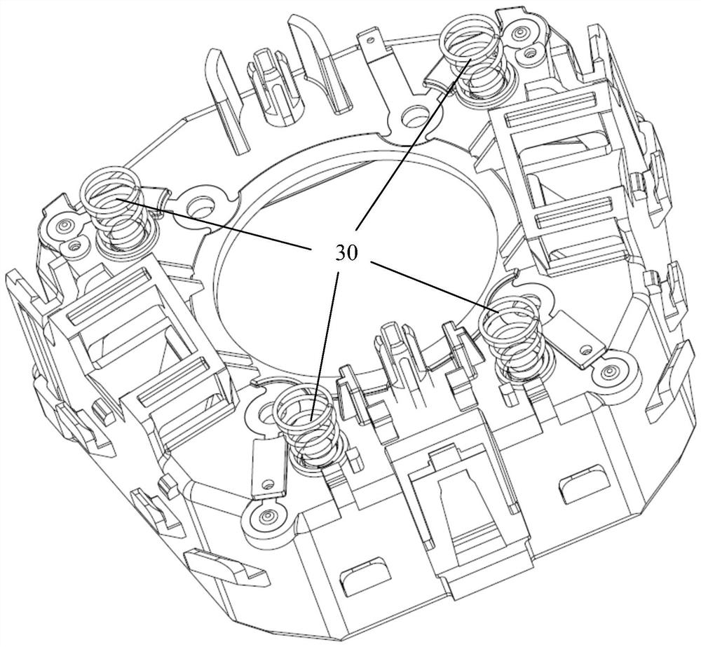 Positioning assembly for steering wheel and steering wheel