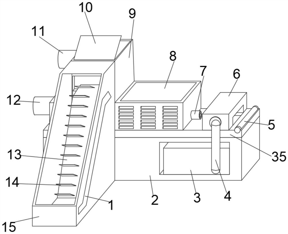 Graphene modified efficient heat conduction heat source floor heating pipe fitting and preparation method thereof